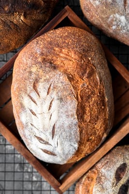 Whole Wheat Sourdough 600 g