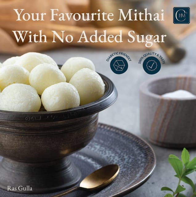 Healthy Rasgulla (Sugar Free) 450 g