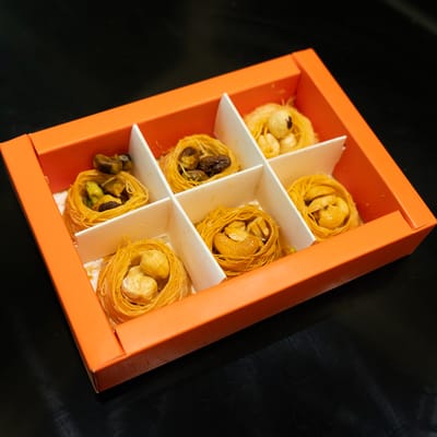 Esh Al Bulbul (Bird’s Nest) Baklava