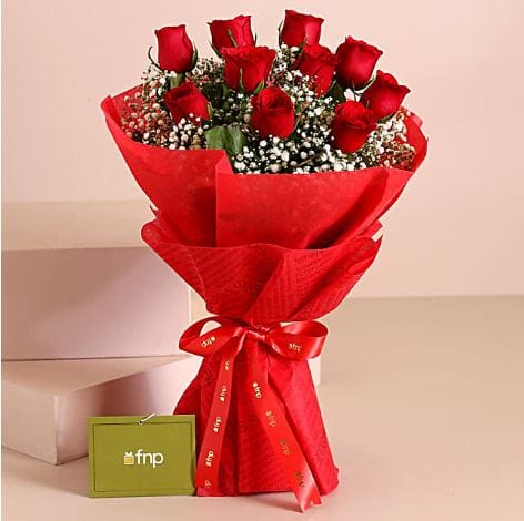 Timeless Love Red Roses Bouquet