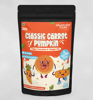 Classic Carrot & Pumpkin Pancake & Waffle Mix _ 150g